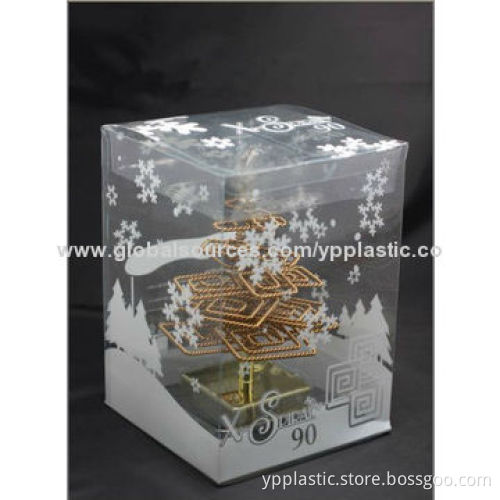 Custom plastic gift box, customized sizes and prints available, 15-years manufacturer